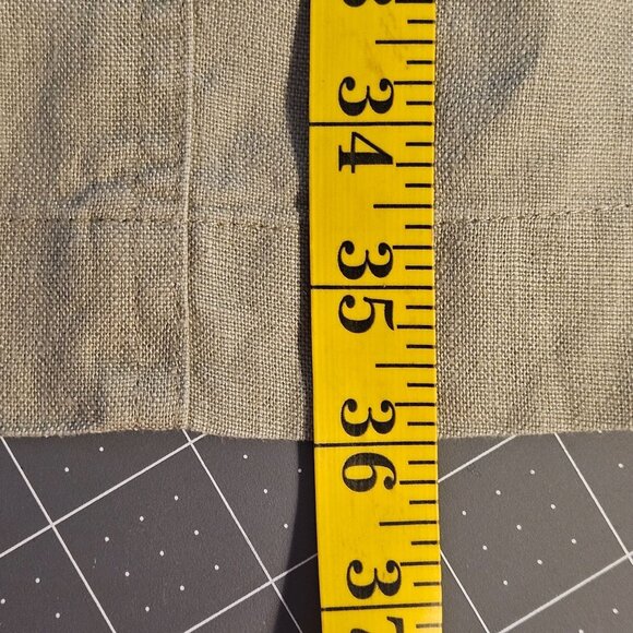 J. Jill Women’s Linen Trench Coat Gray Sage Sz M Quiet Luxury Boho Marketwear - Picture 14 of 15